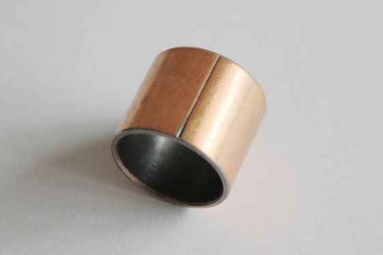 Ống lót bằng đồng thiêu kết của tay áo / mặt bích, ống lót ổ trục tự bôi trơn PTFE