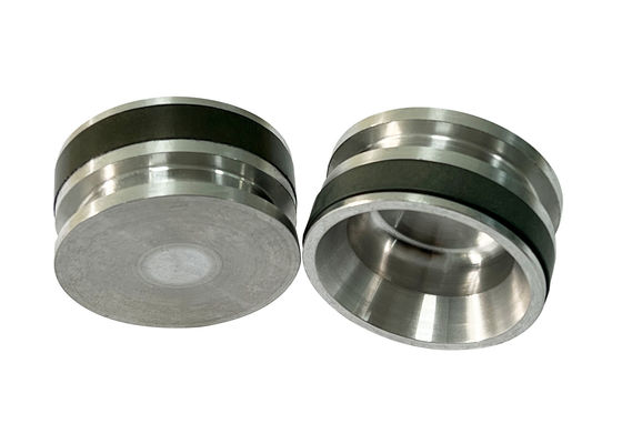 Độ bền cao Thiết kế độc đáo Piston băng với vật liệu dựa trên Fe C Cu và đầy PTFE