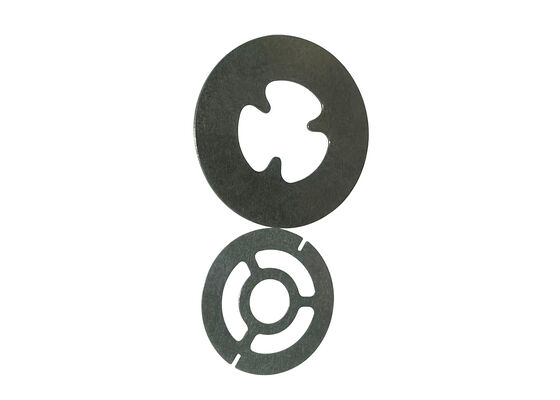 Chịu nhiệt độ từ âm 40 độ C đến 150 độ C, các miếng đệm van được chế tạo bằng quy trình dập cho ứng dụng giảm xóc ô tô