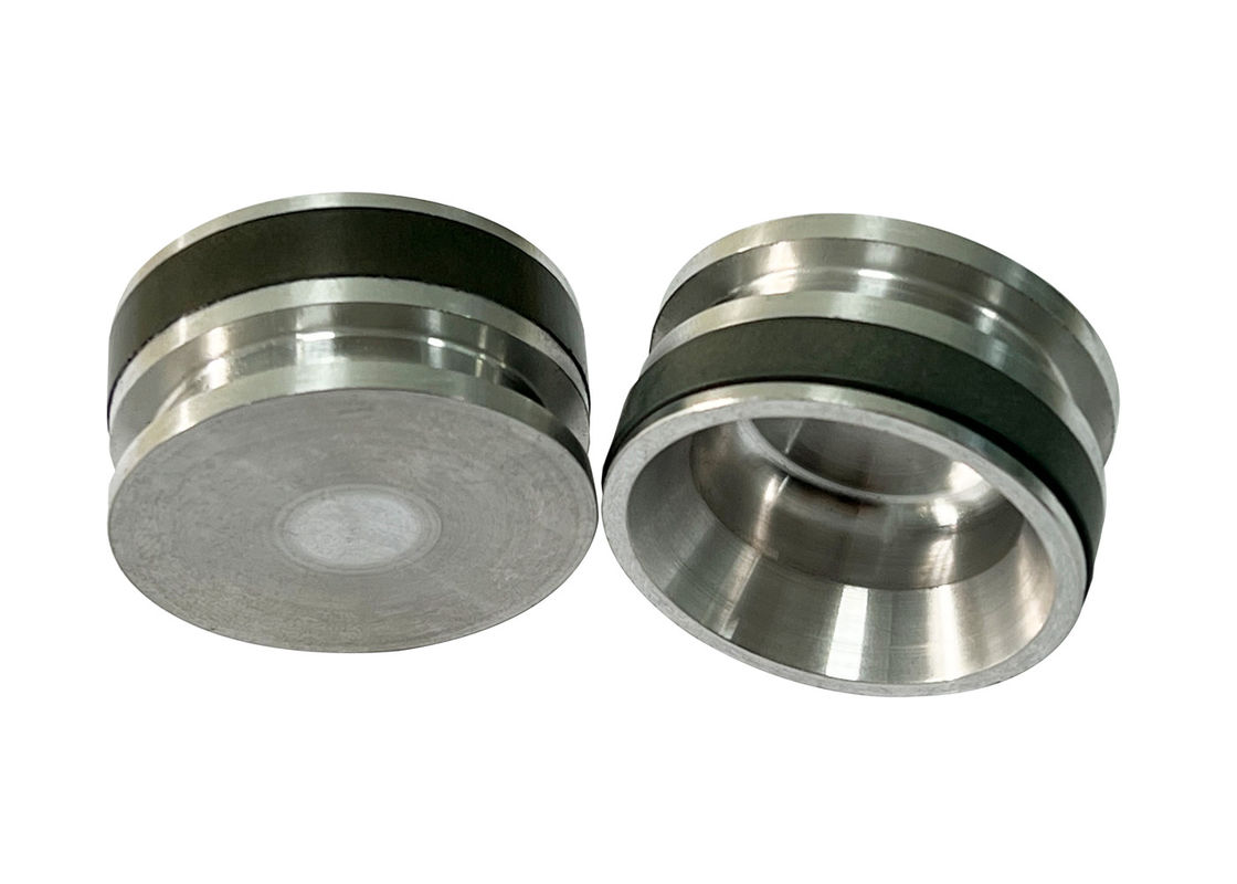 Độ bền cao Thiết kế độc đáo Piston băng với vật liệu dựa trên Fe C Cu và đầy PTFE