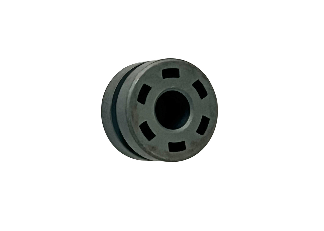 Piston giảm xóc vật liệu thân Fe-C-Cu có thể dùng vòng đệm PTFE hoặc lắp ráp với vòng kim loại