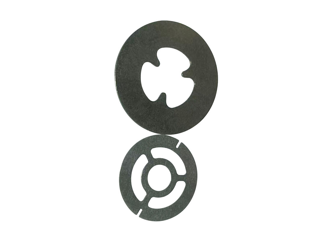 Chịu nhiệt độ từ âm 40 độ C đến 150 độ C, các miếng đệm van được chế tạo bằng quy trình dập cho ứng dụng giảm xóc ô tô